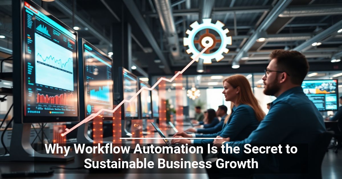 Why Workflow Automation Is the Secret to Sustainable Business Growth