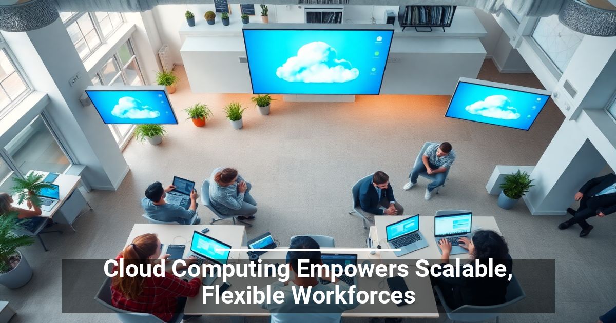 Cloud Computing Empowers Scalable, Flexible Workforces